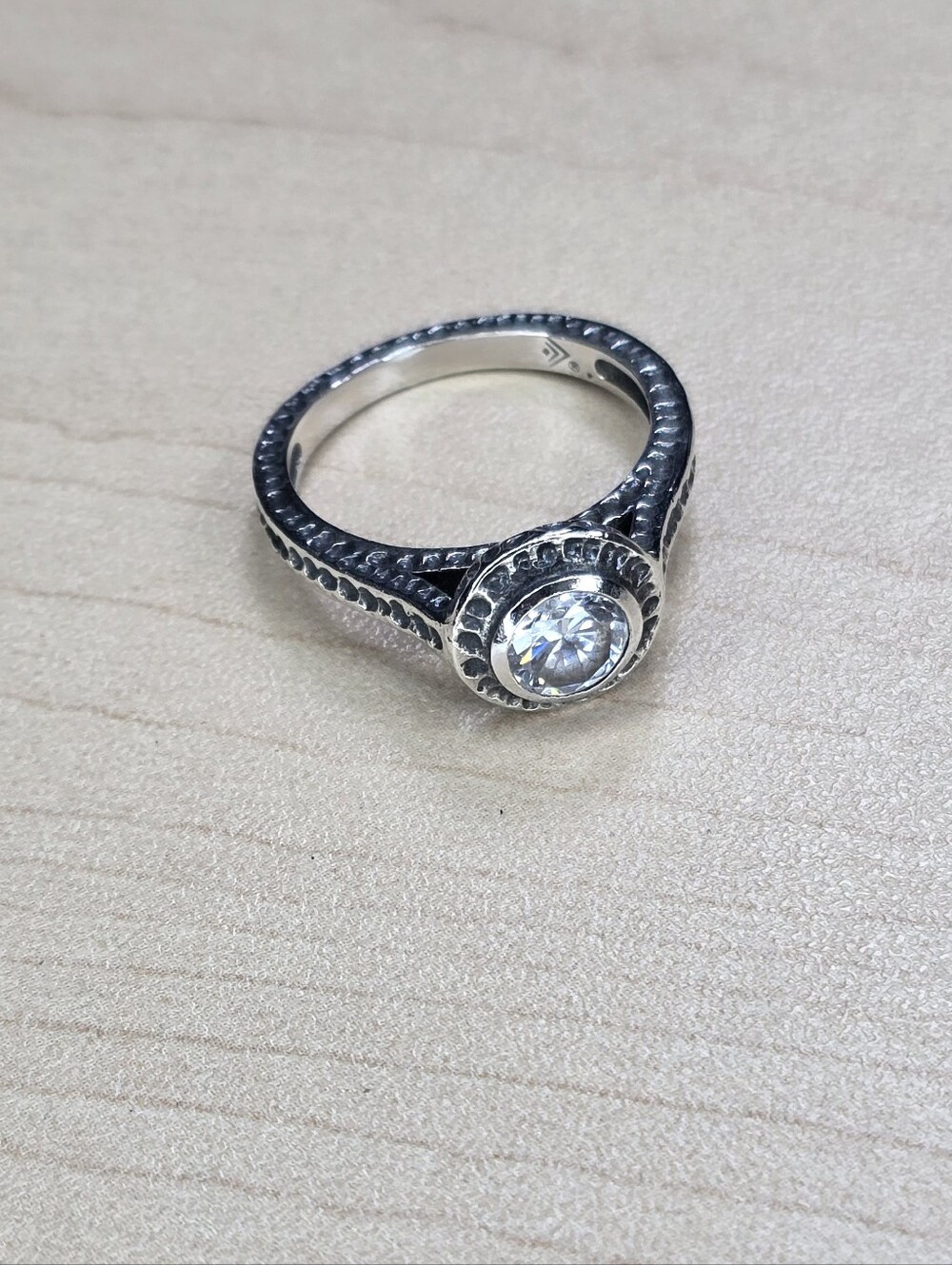Silpada Designs Perfect Bliss Sterling Silver Ring Size 8